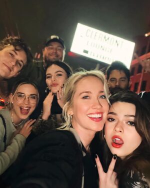 Anna Camp Instagram - Just a few Lounge Lizards 🦎💃🕺🏻