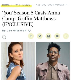 Anna Camp Instagram - Yesssssss… can’t wait to play TWINS!!!! 😈😈on @younetflix @variety 👏🏻👏🏻👏🏻👏🏻very very stoked 🎉