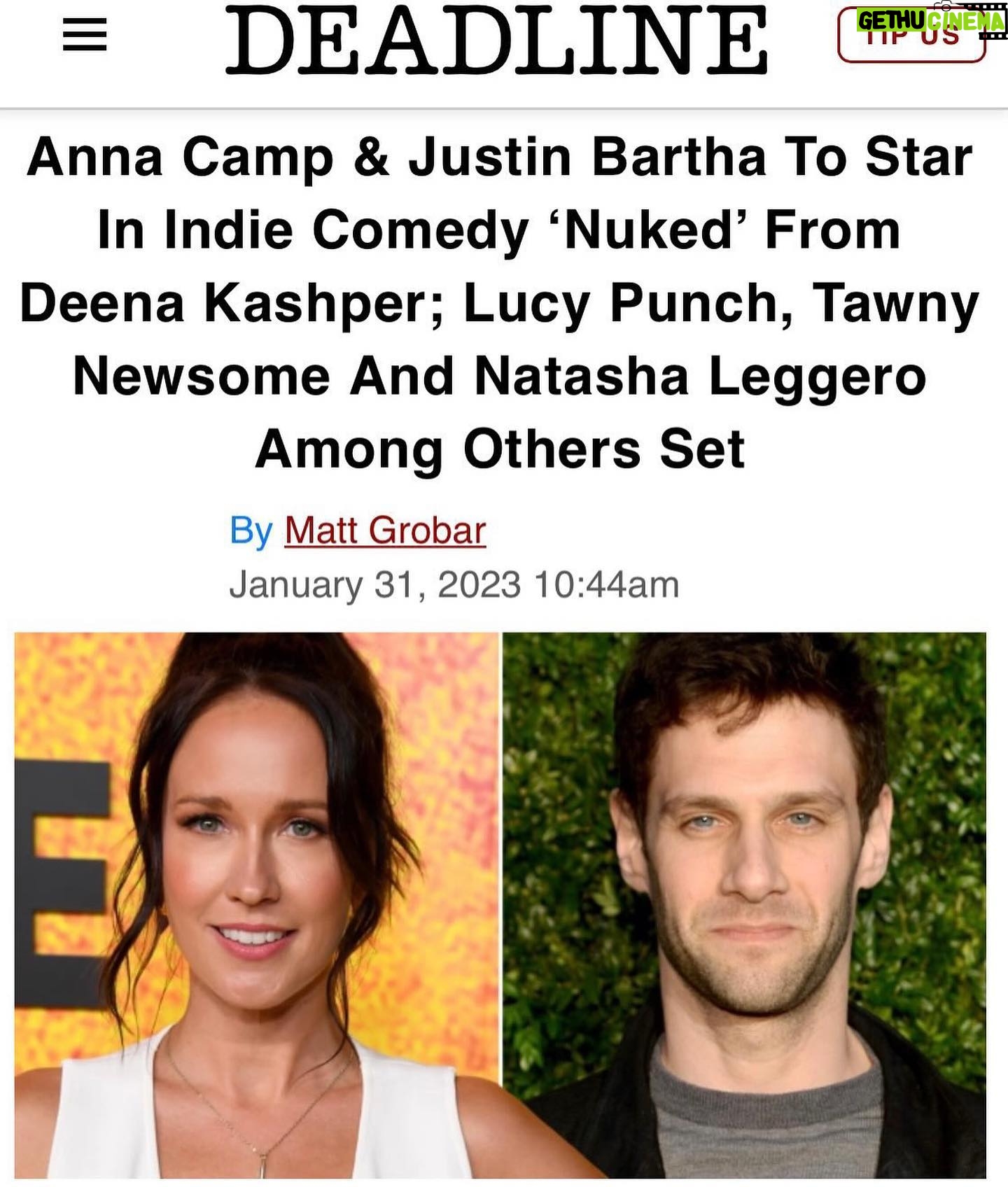Anna Camp Instagram - It’s official! We’ve been out here in the snow makin something really funny u guyzzzzzz… @deadline @dandeefilms #420 #stoned #birthdayparty