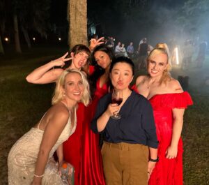 Anna Camp Instagram - We BRIDED really HARD!!!! and I miss everyone already! Can’t wait for you to see it!!!!! ♥️♥️♥️that’s a wrap 🎬 #BrideHard