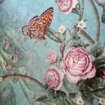 Anna Camp Instagram - When you find the wallpaper of your dreams and it’s finally up! 🦋Thankyou @the_rustic_home 🦋