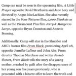 Anna Camp Instagram - Let the HYSTERIA! begin…. 😈 So excited for this one @peacock @deadline