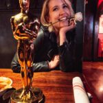Anna Camp Instagram - Four years ago… first date 📷❤️‍🔥 @silkybeats (no clue who’s Oscar that was 🤭)