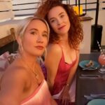 Anna Camp Instagram - Lady Love in Palm Springs was 🔥🌈❤️‍🔥 n 💗 w @triestekdunn @bridgetregan @samkimdan 🌵