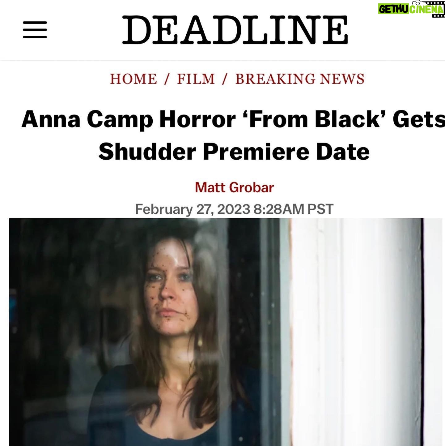 Anna Camp Instagram - It’s coming… April 28th on @shudder and @amcplus @fromblackmovie Are you ready…? 😱