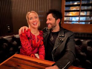 Anna Camp Instagram - 4 years ago on a leap year day in the City of Angels I fell for you and we FINALLY get our first (technically 4th but who’s counting 😉) anniversary!! So happy we got pics of our first date and I wish I could remember whose Oscar that was, but I’m thankful they let us borrow it for our photos. However, I do remember the way you walked in and sat down in the booth across from me, and I do remember how I felt knowing I had finally found the love of my life and I do remember knowing my life was now actually starting in the way I had always dreamed. Thankyou for loving me. I’ll love you till the end of time. Happy Anniversary @silkybeats !!!
