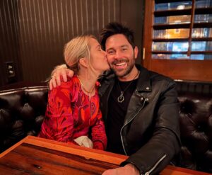 Anna Camp Instagram - 4 years ago on a leap year day in the City of Angels I fell for you and we FINALLY get our first (technically 4th but who’s counting 😉) anniversary!! So happy we got pics of our first date and I wish I could remember whose Oscar that was, but I’m thankful they let us borrow it for our photos. However, I do remember the way you walked in and sat down in the booth across from me, and I do remember how I felt knowing I had finally found the love of my life and I do remember knowing my life was now actually starting in the way I had always dreamed. Thankyou for loving me. I’ll love you till the end of time. Happy Anniversary @silkybeats !!!