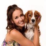Anna Camp Instagram – Me and my wild boy Hank 🐶💘