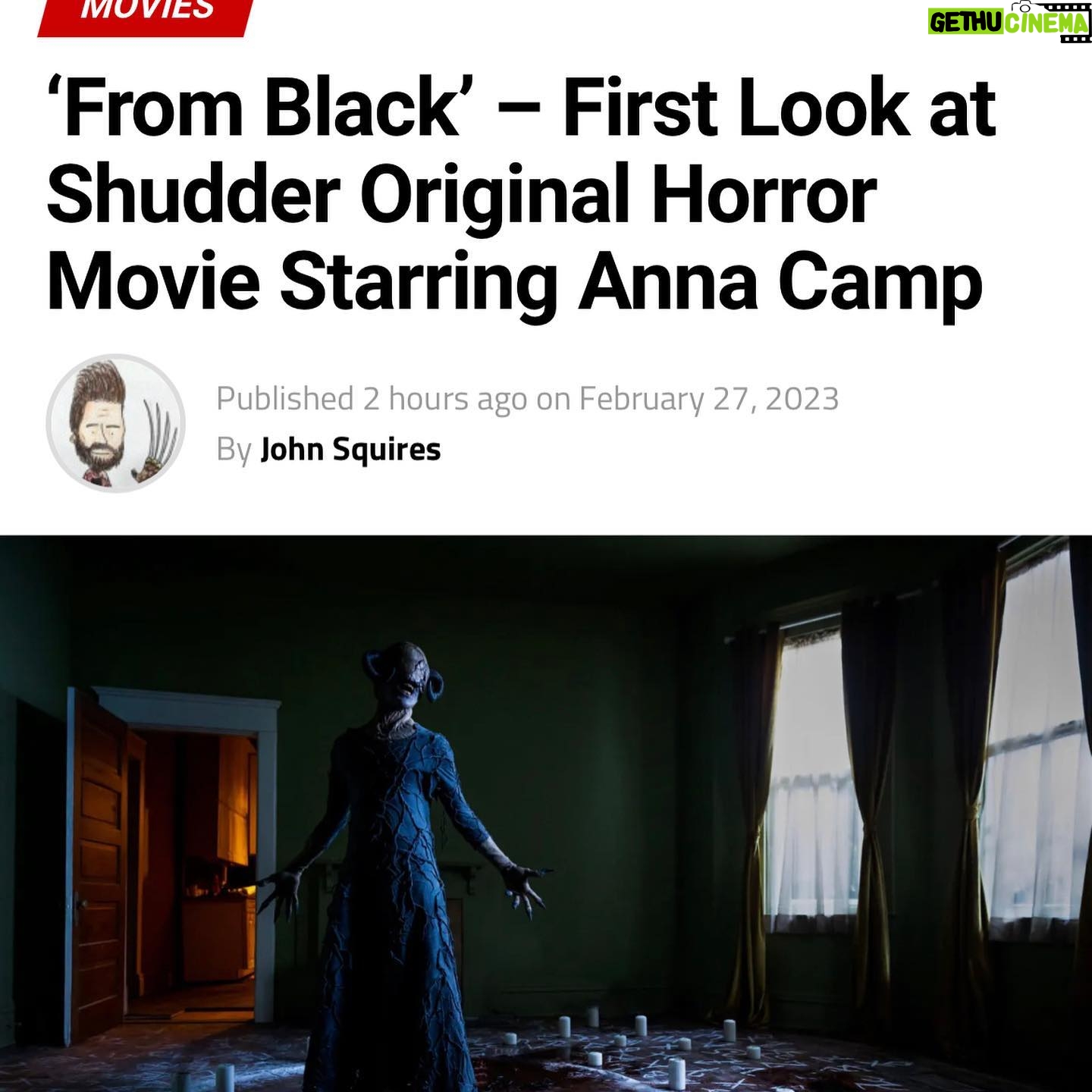 Anna Camp Instagram - It’s coming… April 28th on @shudder and @amcplus @fromblackmovie Are you ready…? 😱