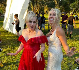 Anna Camp Instagram - We BRIDED really HARD!!!! and I miss everyone already! Can’t wait for you to see it!!!!! ♥️♥️♥️that’s a wrap 🎬 #BrideHard