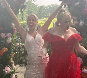 Anna Camp Instagram - We BRIDED really HARD!!!! and I miss everyone already! Can’t wait for you to see it!!!!! ♥️♥️♥️that’s a wrap 🎬 #BrideHard