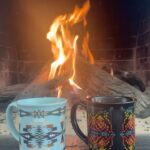 Anna Camp Instagram - Magic Montana with Michael, a Mustache, Mountains, and Mugs from @murdochs_ ❤️‍🔥👨🏻🏔️☕️