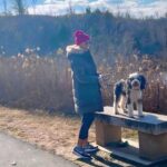 Anna Camp Instagram - What a gorgeous day in Music City with my fur babies. Thanks @prana for the jacket to keep me cozy and @silkybeats for the happy hike 💘