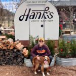 Anna Camp Instagram - When your dog finally walks you to his own coffee station but “forgets” his wallet… again. @hankscoffeestation