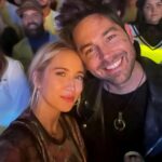 Anna Camp Instagram - Just a couple of Montucky Cold Snacks at an awesome concert in Nashville 🍻 @silkybeats @thelonebellow @kashculpeppermusic @thebasementeast 🎸