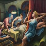 Anna Camp Instagram - “Poker Night” Thomas Hart Benton 1948 A Streetcar Named Desire 🥀