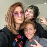 Anna Camp Instagram - The hair guru strikes again!!!!! Lisa lisa lisa I love ya love ya love ya!!! ⚡️⚡️⚡️also thanks to my dentist for fixing my chipped front tooth 🦷