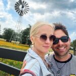 Anna Camp Instagram - We stopped cause it was too pretty in Texas 🌼🌼🌼