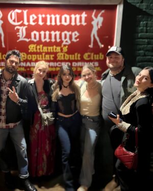 Anna Camp Instagram - Just a few Lounge Lizards 🦎💃🕺🏻