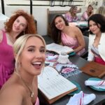 Anna Camp Instagram - Lady Love in Palm Springs was 🔥🌈❤️‍🔥 n 💗 w @triestekdunn @bridgetregan @samkimdan 🌵
