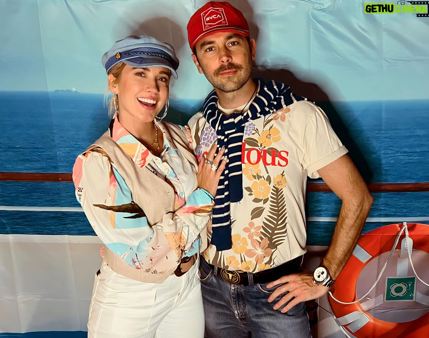 Anna Camp Instagram - We just dropped it like it was Yacht for @alexcreasia and his 40 years on the planet in Big Bear, thatโs all ๐ป๐๐ญ