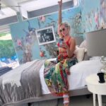 Anna Camp Instagram - When you find the wallpaper of your dreams and it’s finally up! 🦋Thankyou @the_rustic_home 🦋