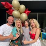 Anna Semenovich Instagram - Мой дорогой Ванечка , С Днем Рождения тебя ❤️ Любимая моя @grebenkina_official будь счастлива , спасибо , что выбрала меня крестной мамой нашего умного и юморного парня ❤️ Сегодня будем гулять мощно, и если я завтра опоздаю на самолет 🤣🤣🤣 то ничего страшного 😅😜🤣 #крёстная #аниныистории