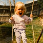 AnnaSophia Robb Instagram – Me now, me then, and everything that happened in between. 🎂 ❤️ 🪩