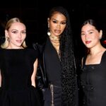 AnnaSophia Robb Instagram - An ICONic evening last week with @versace ! Thank you @donatella_versace for hosting such an uplifting evening. You shape the room & world with your brilliance. Still giddy from all the beautiful women and conversations. 🤍🤍🤍 & thank you to @yaelquint @blakeerik @oliviabarad for getting me readyyyy! And of course @georginalouisesd