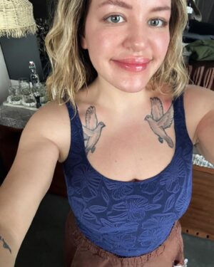 Anna Todd Instagram - happy April 🌼 

I’m ready for spring! (without any more rain here) 

thank you for all the suggestions on where to donate clothing in LA, it’s so appreciated. i am purging my house for spring, even though there’s construction stillll on my bathrooms, i want to purge the rest of the house. the bathroom saga continues lol. 

our Easter was so nice yesterday, Asher got to eat way more candy than he is normally allowed and the clouds were out (he loves looking at the clouds, for literal hours) 

we cleaned, we cuddled and i watched Queen Of Tears, im still two episodes behind because of my trip but its sooo insanely great, i recommend it 1000% 

I’m almost finished with The Tearsmith novel and i found it so addicting and unique, the female MC especially 🐛🦋 the film releases on Netflix this week so you should read the book first! 

how was your weekend? what do you have planned this week? big or small, tell me all the things 🌱💛