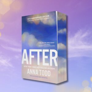 Anna Todd Instagram - our first time having sprayed edges 😭☁️ 

The first edition of the 10 year anniversary edition of After will have these beautiful sprayed edges (& bonus content) and I’m in loveeeee 
💙☁️

how has your week been? what are you up to this weekend? tell me all the things 💙☁️