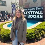 Anna Todd Instagram - My second year at @latimesfob was so much fun! being around so many book lovers makes my heart soar 📚💜 if you could meet any of your fave authors, who would it be? how was your weekend? are you currently reading anything? how are you feeling? tell me all the things ✨📚