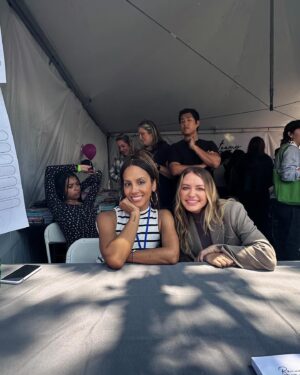 Anna Todd Instagram - My second year at  @latimesfob was so much fun! being around so many book lovers makes my heart soar 📚💜 

if you could meet any of your fave authors, who would it be? 

how was your weekend? are you currently reading anything? how are you feeling? tell me all the things ✨📚