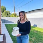Anna Todd Instagram - Chapter 35 🫶🏼☁️🎂 my cake got messed up but my night didn’t ✌🏼 a friend told me once that when you turn 35, everything is just better, you know yourself better, life makes more sense and it gets better every year and i have been waiting almost a decade to understand what she meant and she was so, so, so right. i’m ever changing, we all are, but i am absolutely in love with the woman i am today and i can’t wait to keep meeting new versions of her as the years pass. thank you soo soo much for all the birthday wishes, i’ve had the best birthday month ever (there’s still nine days to celebrate yay) 🎂🫶🏼☁️💗
