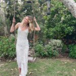 Annabelle Wallis Instagram – My magnificent, kind and incredibly generous @hardingegeorgia is donating 50% of sales profit of her ♻️Sustainable Dazed Dress♻️ to @age_uk a charity supporting the most vulnerable at this time. If you like the dress I’m wearing and would like to contribute…that would be ace! It comes is a variety of colors. Every little helps and the dress is gorgeous. Link in bio 
All my love 💜 #sustainablefashion #womeninbusiness #georgiahardinge #allinthistogether #helphowyoucan
