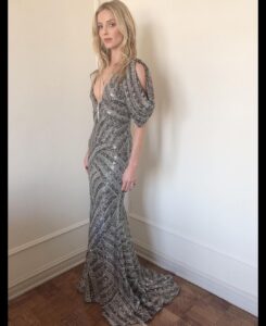 Annabelle Wallis Instagram - Thank you Critics Choice for your support of The Loudest Voice and for the last of way too many photos of myself. @samanthamcmillen_stylist @moschino @cartier @louboutinworld @fionastiles @jsthestudio