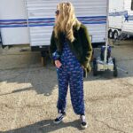 Annabelle Wallis Instagram - Crew stealing pictures of my EPIC pajamas!! Night shoot ready!🦓🐆🐅🐆🐅🐆🐅🐆🐅🐆🐅