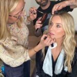 Annabelle Wallis Instagram - Behind the scenes with @monikablunder @jrugg8 and @diormakeup These were shot on a very good camera FYI!!!