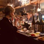 Annabelle Wallis Instagram - Shibuya nights #Tokyo with @franhickman @tombartlett99 🐠 and yes, that is a flying...🐓