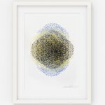 Annabelle Wallis Instagram - My talented friend @conradshawcross has produced a new print, Study for the Patterns of Absence; [Ukraine 11], which will be sold during the Royal Academy Summer Show for the benefit of War Child in Ukraine. The print will be available during the Summer Exhibition, from 21 June – 21 August. This is the first time in the history of the Summer Show that a time-based, editioned print has been issued. Click on the linktree (in bio) to purchase via the Royal Academy from 21st June. The work of the charity War Child is particularly close to Conrad’s heart, in 1997, at the age of 18, He travelled to a war-torn Sarajevo to work for the charity, painting murals in music therapy rooms. Seeing the catastrophic effect of war on people, especially children, marked him forever, and Europe faces a similar if not worse crisis now. His hope is that the print can serve as a symbol of protest against what is unfolding, and that the money raised will help War Child to rebuild the lives of children in the region. This is a time-based edition so please buy one and spread the word to everyone you know. Link in bio @royalacademyarts @warchilduk Special thanks to @omnicolour @johnpurcellpaper, @plinthuk @Kwikpack for their support! #standwithukraine #artforukraine #artfundraiser #royalacademy #warchild #charity @omnicolor @plinthuk @johnpurcellpaper #ukraine #printedition #ra #print #limitededitionprint #summerexhibition #conradshawcross #conradshawcrossstudio @warchilduk