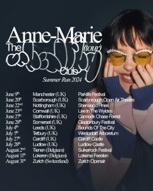 Anne-Marie Instagram - 2024 is my favourite year already. We have a new member of our gang ❤️ I know I need to tidy my wardrobe 🥴 we’re having bbqs everyday that the sun is shining 🤣 I’m so excited for the summer shows coming up, I’ve missed you all so much. I want cuddles please 🙋‍♀️