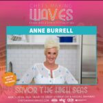 Anne Burrell Instagram - I’m SOOOOOOOO excited for “Chefsmakingwaves“ is less than 50 days away, and I am so excited for this vacation of a lifetime, sailing March 25-29, 2024 from Miami to Great Stirrup Cay and Nassau, Bahamas! The schedule for the cruise is HERE and a handful of cabins were just recently released, so come join me for four nights of good eats on the open ocean aboard Norwegian Pearl! Secure your cabin now at http://chefsmakingwaves.com/