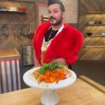 Anne Burrell Instagram - Just in case you missed the “orange chicken” from the premiere ep of #worstcooks … By “orange” I mean orange in color…not in flavor. I have my work cut out for me this season!!!