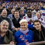 Anne Burrell Instagram - A STELLAR night @thegarden last night!!! MY @nyrangers win game 2!!! An AMAZING crew in the house!!! Thank you @mfarsi for the fantastic pics!!! #lgr #luckygirl #ilovewhatido