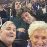 Anne Burrell Instagram - A STELLAR night @thegarden last night cheering on MY @nyrangers to another big FAT “W” thanks to @jimmyvesey26 !!! Thanks for the great pics @mfarsi!! @itsmetherealtc @sebastiancomedy @dominic.sessa #luckygirl #ilovewhatido