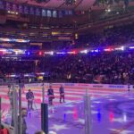 Anne Burrell Instagram – A STELLAR night @thegarden last night cheering on MY @nyrangers to another big FAT “W” thanks to @jimmyvesey26 !!! Thanks for the great pics @mfarsi!! @itsmetherealtc @sebastiancomedy @dominic.sessa #luckygirl #ilovewhatido