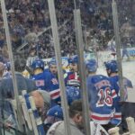 Anne Burrell Instagram - A STELLAR night @thegarden last night!!! MY @nyrangers win game 2!!! An AMAZING crew in the house!!! Thank you @mfarsi for the fantastic pics!!! #lgr #luckygirl #ilovewhatido