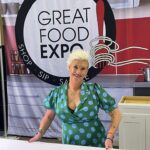 Anne Burrell Instagram - Thank you @greatfoodexpo for having me!!! And thank you to all the LOVELY people who came out to see me!!!! #ilovewhatido #luckygirl