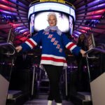Anne Burrell Instagram - This one goes to “11”!!!! Good luck today MY @nyrangers !! Let’s get our eleventh straight win!!!!! Thank you @mfarsi for the great pics!!!! #lgr #ilovewhatido #luckygirl