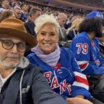 Anne Burrell Instagram - What a regular season finish!!!!!!! On to the playoffs!!! Let’s GOOOOOOOOOOOOOOO MY @nyrangers !!!! @thegarden @wtfeldman #ilovewhatido #luckygirl